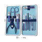Professional Nail Clippers & Pedicure Set – Scissors, Dead Skin Pliers, Ear Spoon, Nail Cutting Pliers, Pedicure Knife & Nail Groove Trimmers