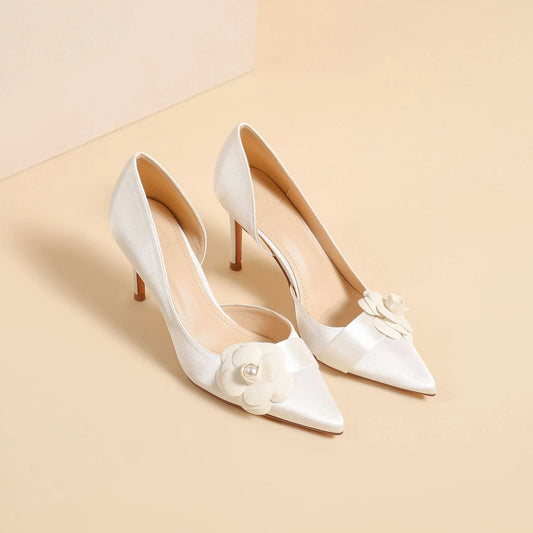 Point Toe Stiletto Pumps